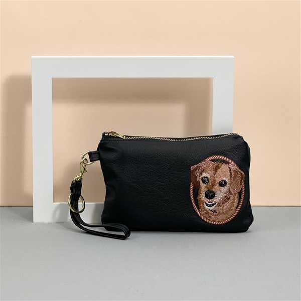 Dog Portrait Clutch